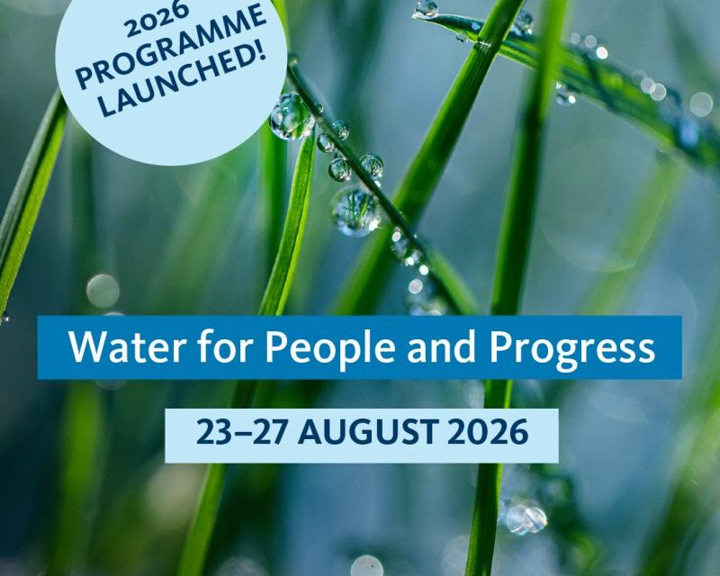 Stockholm World Water Week 2026 | Water for People and Progress